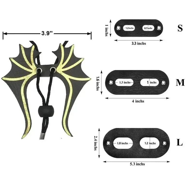 Bearded Dragon Dinosaur Wing Harness & Leash – 3 Size Pack Reptile Harness Leash Axl