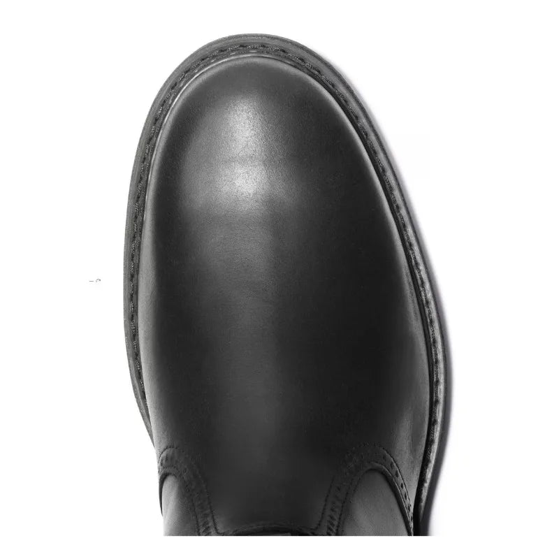 Men's Handmade Chelsea Ankle Boots | Sizes 39–48 | Zip Up Men's Chelsea Boots Axl
