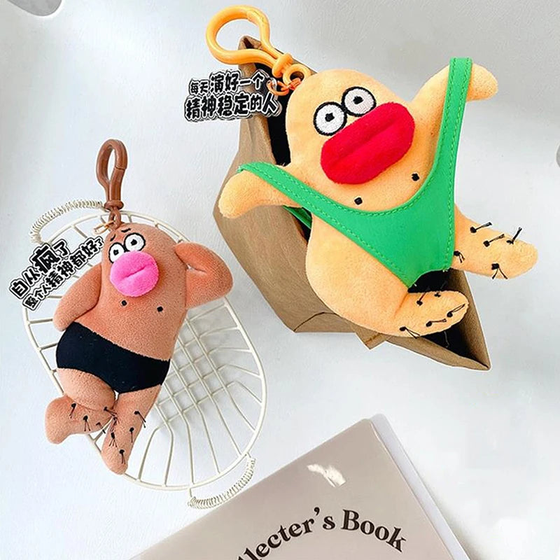 Cute Cartoon Plush Keychain Doll Bag Charm – Kids Gift Plush Keychain Charm Axl