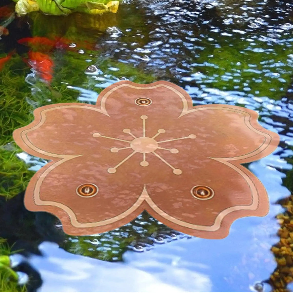 Copper Bird Bath Cleaning Disk – All-Season Algae Reducer Bird Bath Accessory Axl