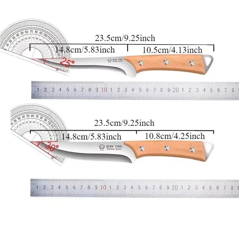 High Manganese Steel Butcher & Boning Knife – 14.8" Blade Butcher Boning Knife Axl