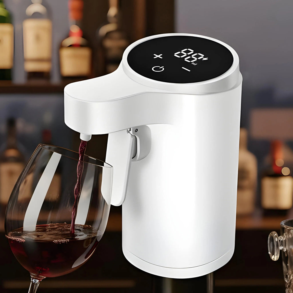 Electric Wine Aerator Pourer | Touch Screen Smart Decanter Electric Wine Aerator Axl