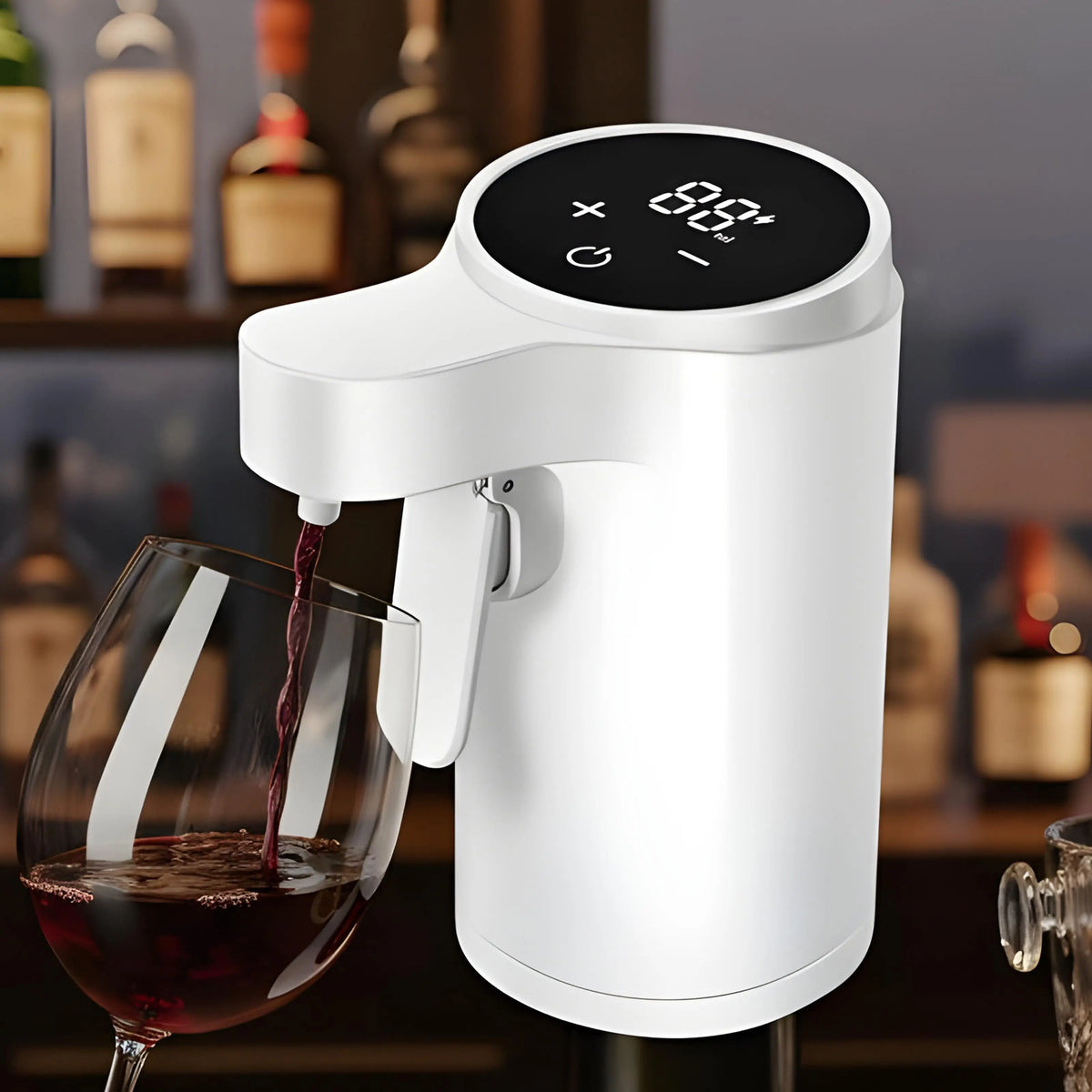 Electric Wine Aerator Pourer | Touch Screen Smart Decanter Electric Wine Aerator Axl
