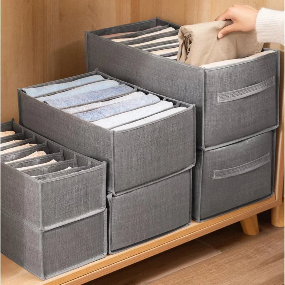 Foldable Drawer Organizer Boxes – Clothes, Socks & Bra Storage Clothing Storage Organizer Axl