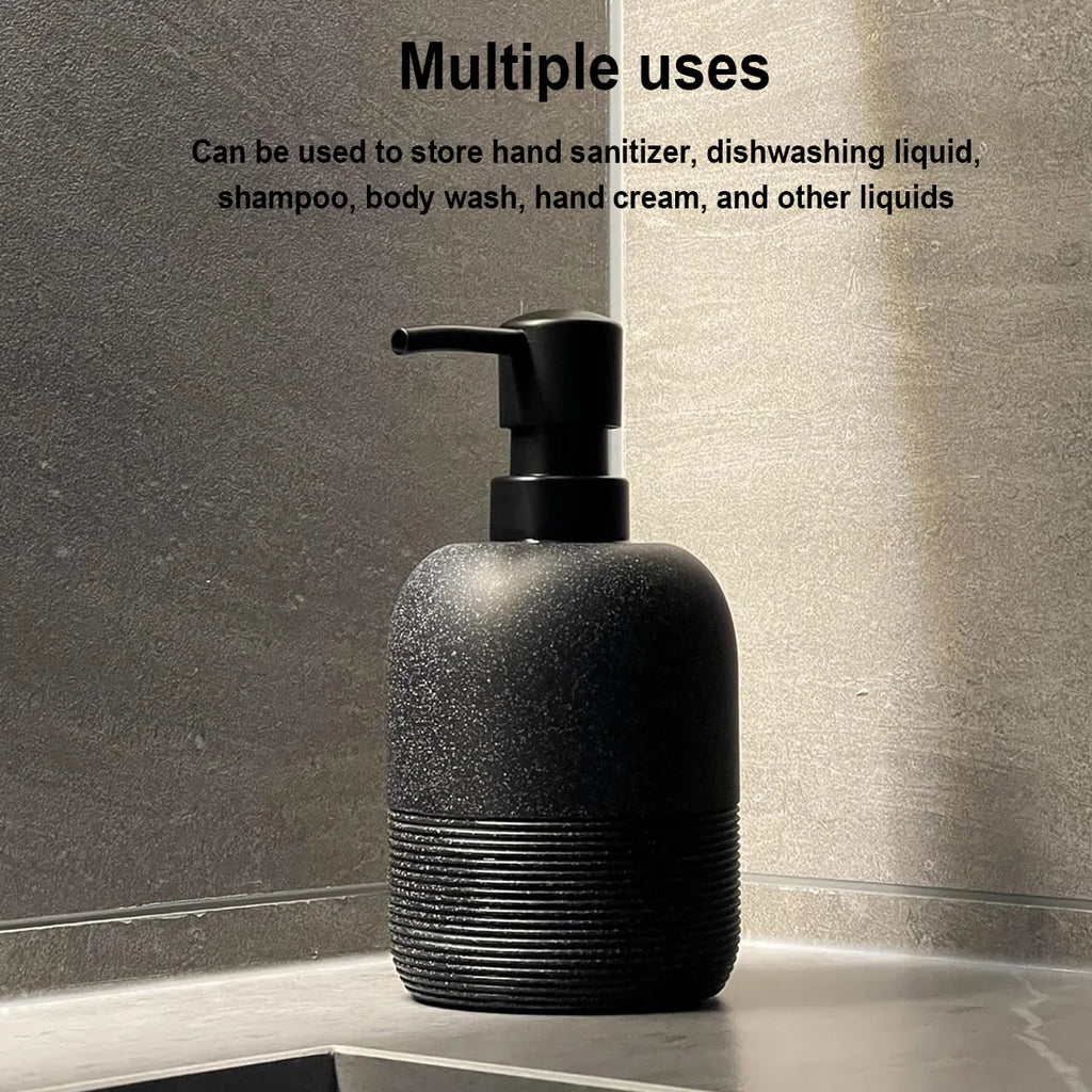 2-Pack Matte Soap Dispenser Set with Pump – Bathroom & Kitchen Soap Dispenser Set Axl