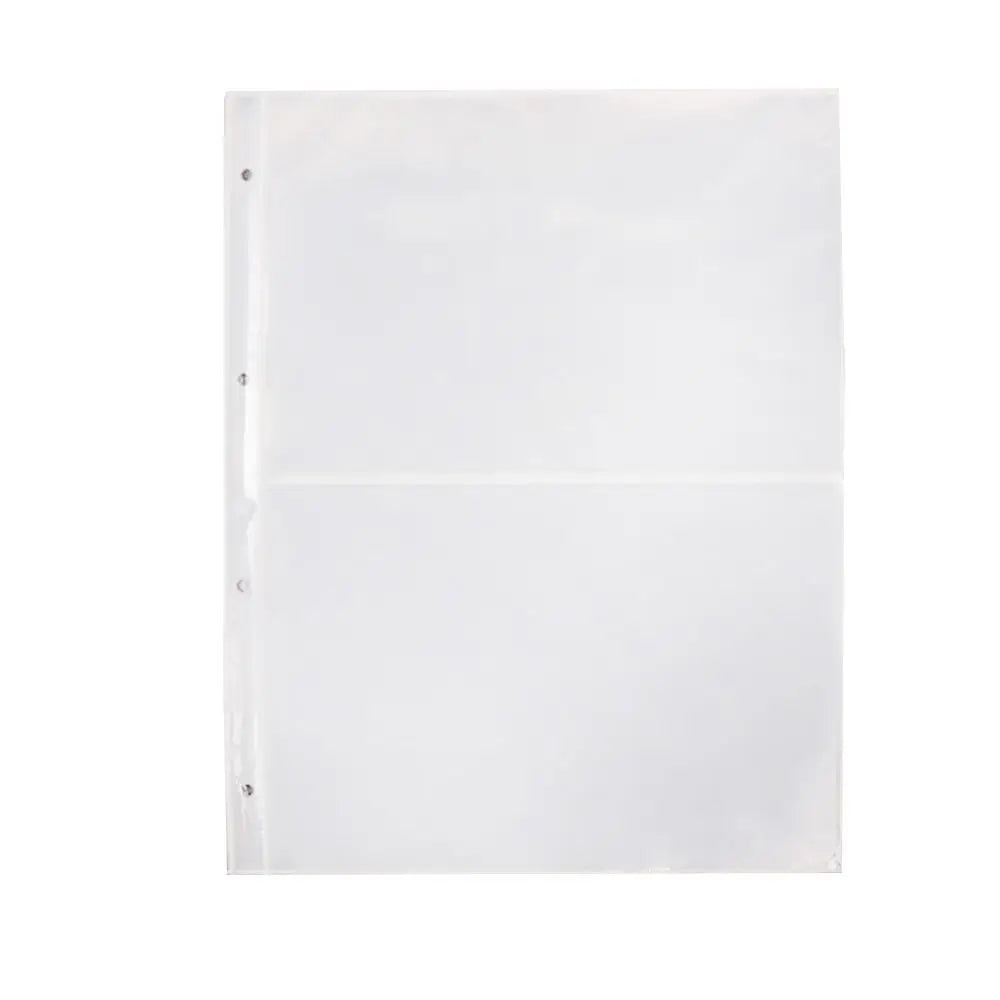 A4 Clear Photo Album Refill Pages – 4-Ring Binder Card Sleeves Binder Refill Pages Axl 2 Girds