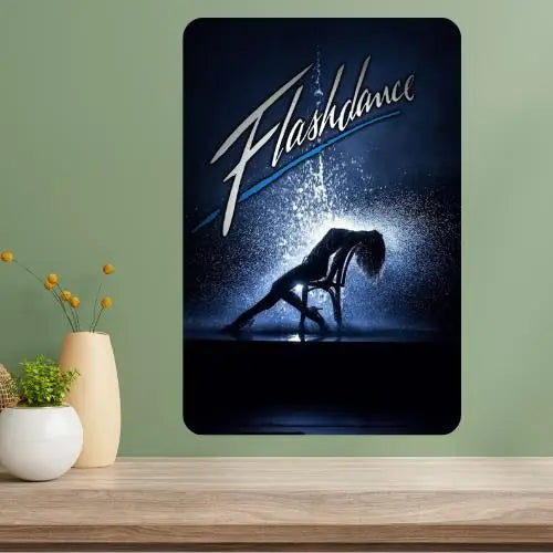 Flashdance Movie Metal Poster Sign | Retro Aluminum Wall Art Metal Wall Sign Axl aluminum sign aluminum 40x30cm