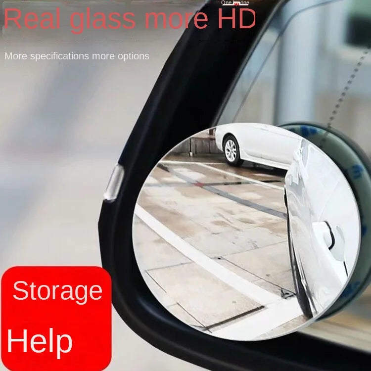 360° Blind Spot Mirror – Wide Angle Convex Adjustable Car Mirror Blind Spot Mirror Axl
