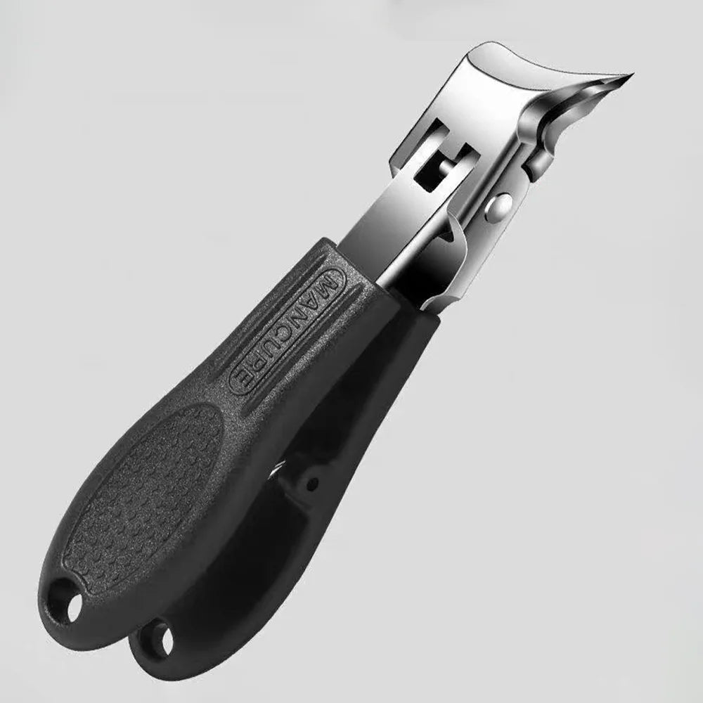 PLYS 25° Slanted Nail Clipper – Anti-Splash Eagle Beak Trimmer Nail Clipper Axl black