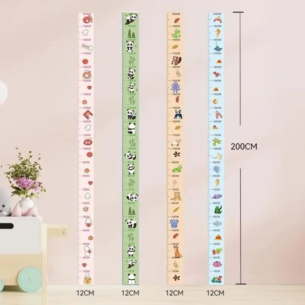 2M Kids Height Chart Wall Sticker – Cartoon Waterproof Measure Height Chart Sticker Axl