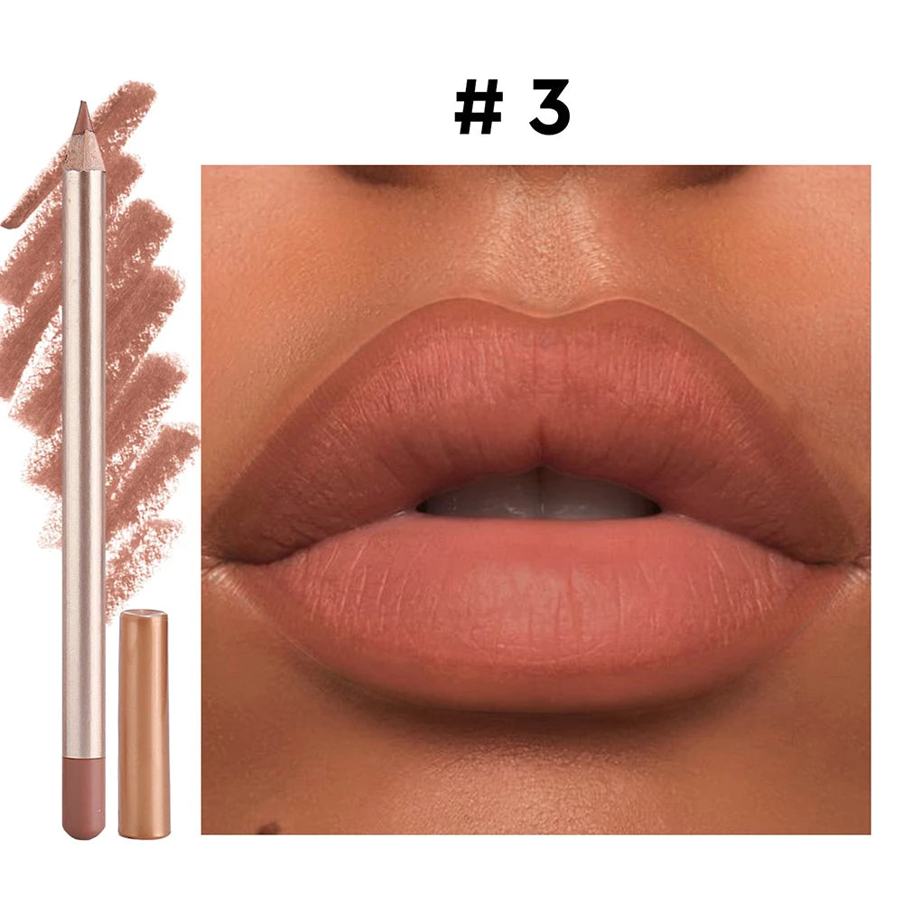 Vegan Waterproof Matte Lip Liner – Long-Lasting Lipliner Matte Lip Liner Axl