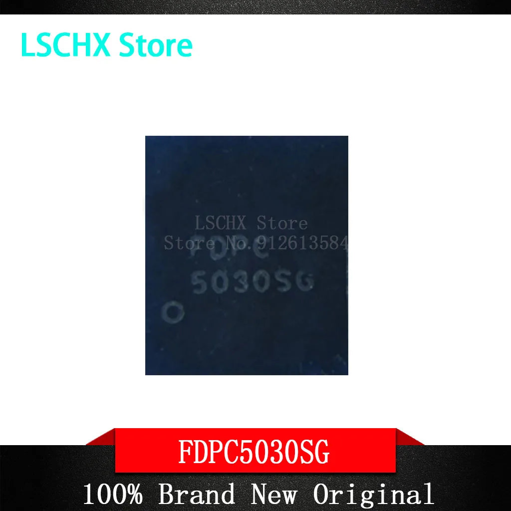 FDPC5030SG QFN-8 Chipset 5-Pack – 5030SG IC Chips Integrated Circuit Chip Axl