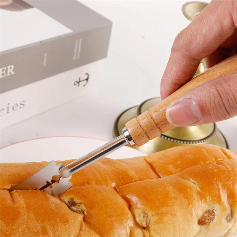 4-Piece Stainless Steel Pastry Baking Tool Set – Dough & Egg Pastry Baking Tool Set Axl