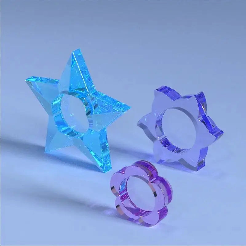 Silicone Mold Epoxy Resin – Candlestick & Jewelry Tray DIY Resin Casting Mold Axl