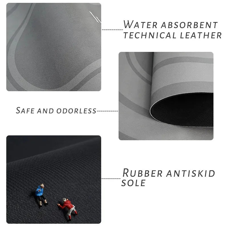 Diatom Mud Coffee Machine Mat – Absorbent Counter Drip Pad Kitchen Counter Mat Axl