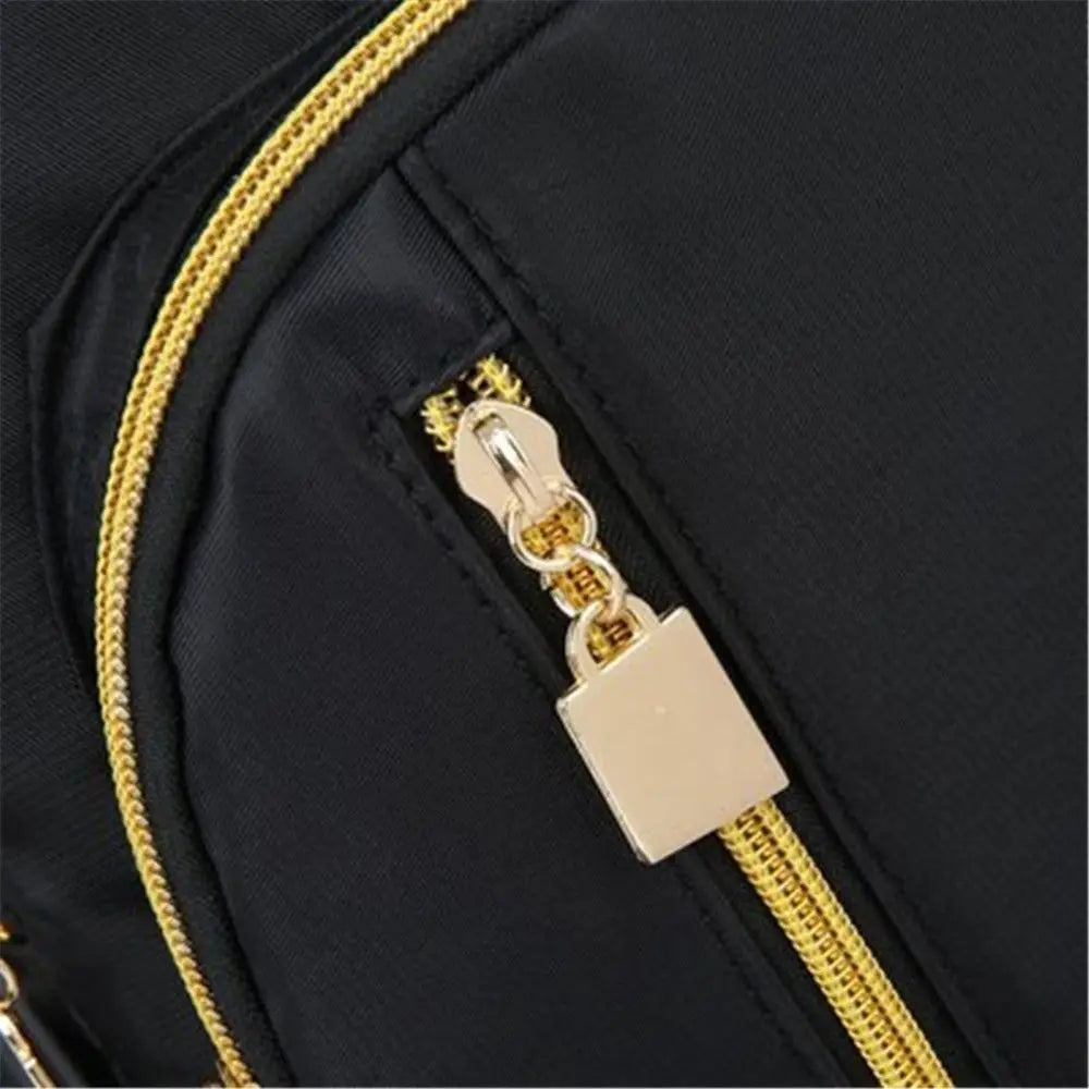 Women's Mini Oxford Backpack – Cute Shoulder Bag for Travel Mini Backpack Axl