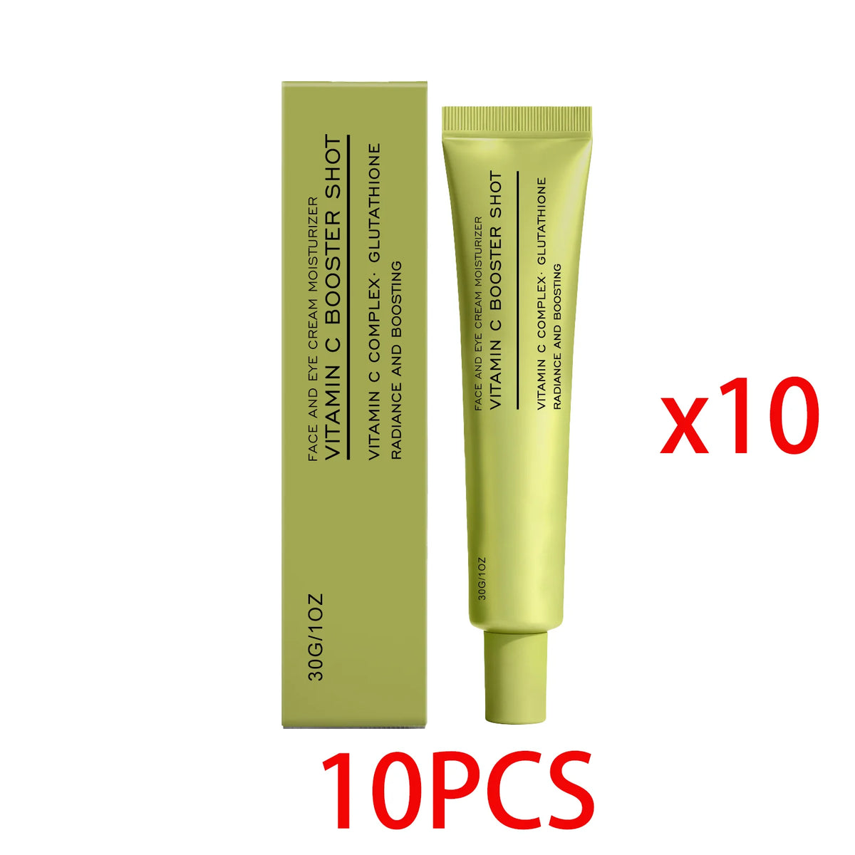 Vitamin C Face Cream Glutathione & Niacinamide | Glass Skin Face Moisturizer Cream Axl 10 PCS