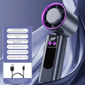 199-Speed Portable Handheld Fan – Foldable USB Rechargeable Handheld Portable Fan Axl Grey
