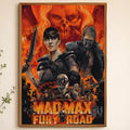 Mad Max Waterproof PVC Wall Poster – Peel & Stick HD Art Wall Art Poster Axl White29 50X70cmNoframe