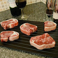Quick Defrost Tray – Fast Thawing Board for Meat & Food Defrost Thawing Tray Axl 35.5 X 20.5 X 0.2cm