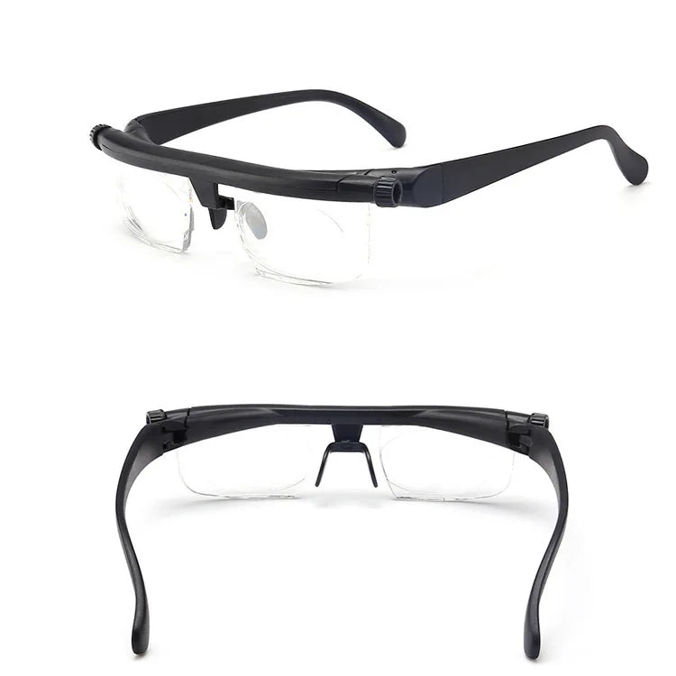 Adjustable Focus Glasses – Near & Far, -600 to +300 Degrees Adjustable Focus Glasses Axl