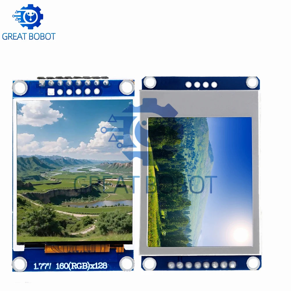 1.77" TFT LCD Color Screen Module 128×160 SPI Serial LCD Display Module Axl