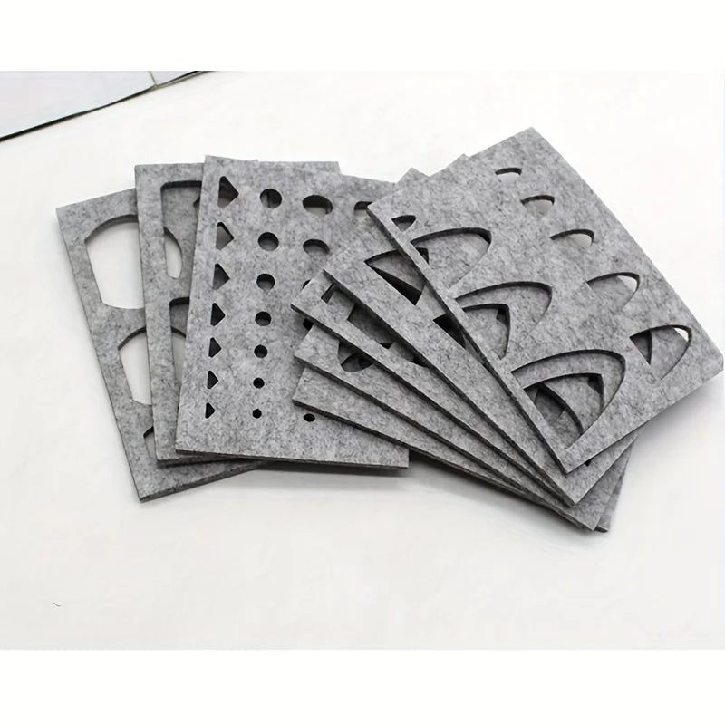 8-Piece Wool Felt Felting Molds Set – DIY Needle Felting Stencils Needle Felting Molds Axl 8pcs
