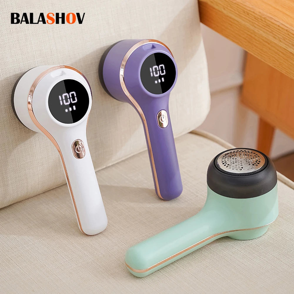 BALASHOV Electric Fabric Shaver & Lint Remover – LED Display Electric Fabric Shaver Axl