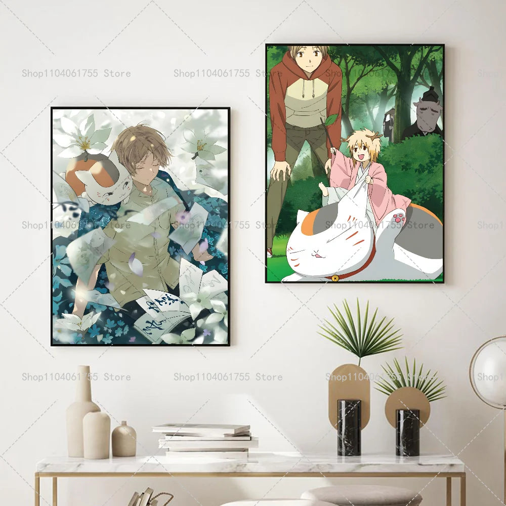 Natsume's Book of Friends Anime Poster | Waterproof Wall Sticker Anime Wall Poster Axl