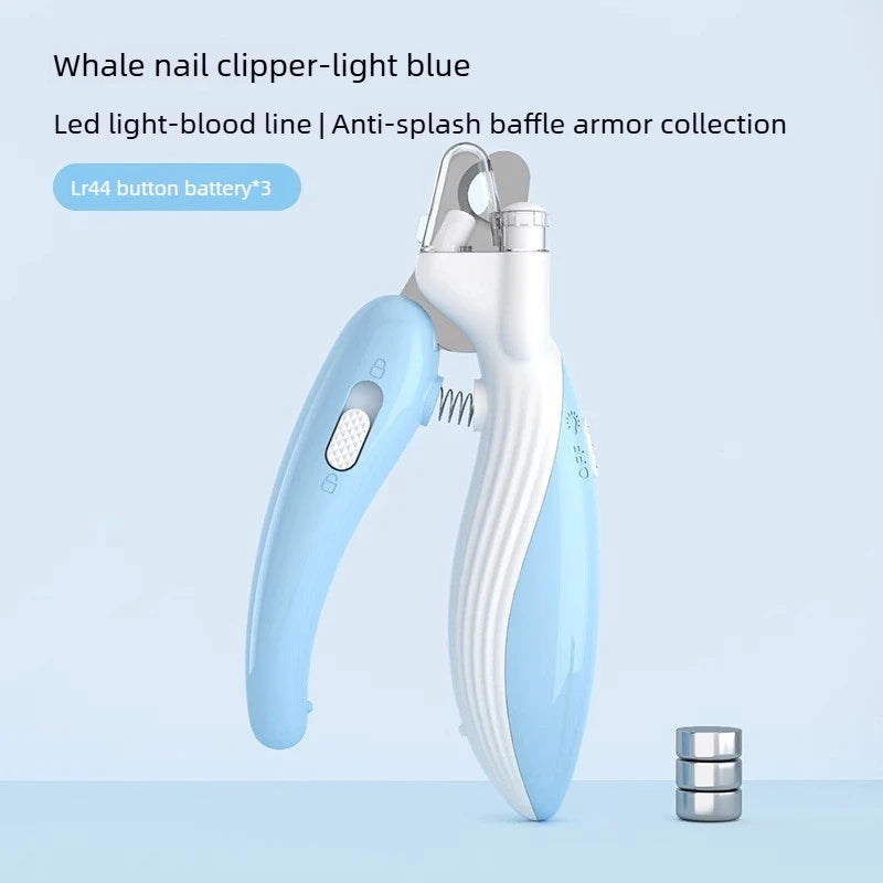 Professional Pet Nail Clippers for Cats, Dogs & Small Animals Pet Nail Clippers Axl Blue-1pcs