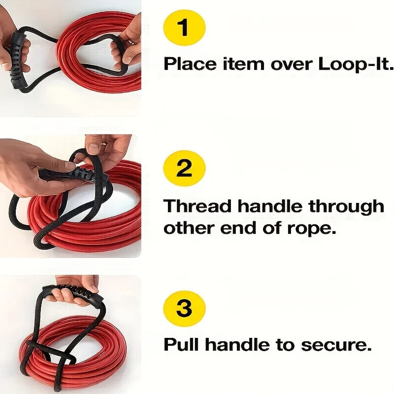 Heavy-Duty Storage Strap with Handle – Cord & Hose Organizer Storage Organizer Strap Axl