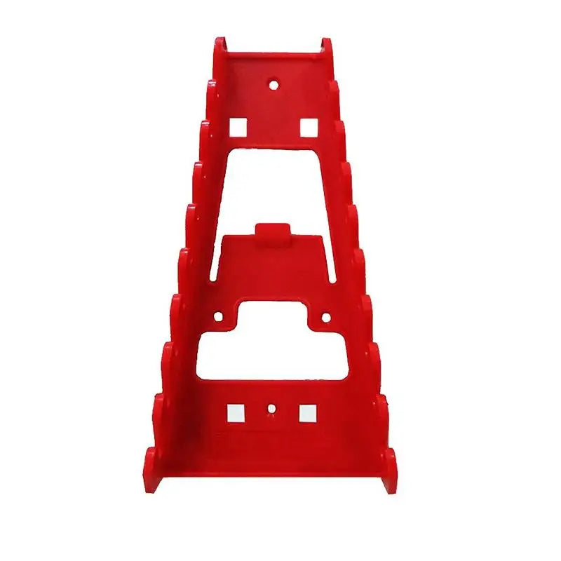 KITPIPI Red Plastic Wrench Organizer Tray – Holds 6 Wrenches Wrench Organizer Tray Axl