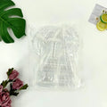 8-Piece Transparent Acrylic Hamster Tunnel Accessories Set Small Pet Tunnel Set Axl Transparent