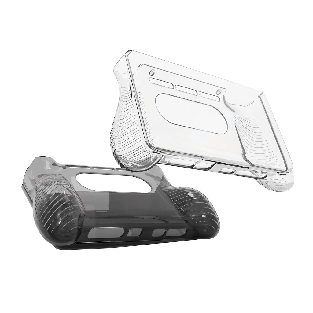 TPU Protective Case for AYN THOR Game Console – Clear & Black Game Console Case Axl