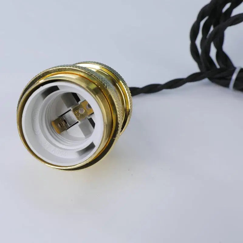 E27 Ceiling Lamp Holder Socket with 100cm Hanging Wire Pendant Lamp Holder Axl