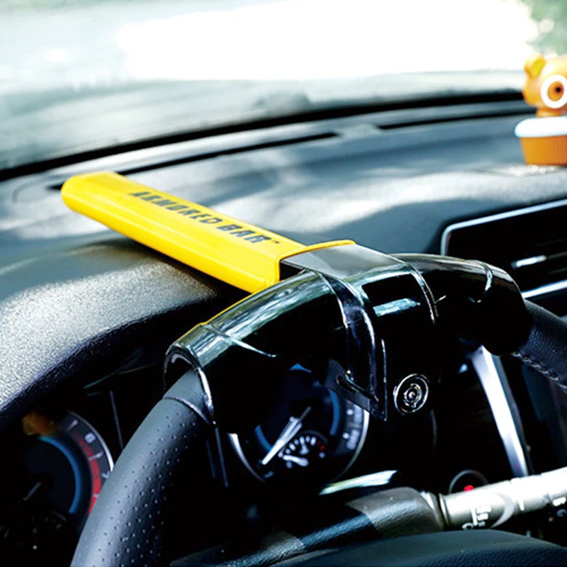 Universal Steering Wheel Lock – Heavy-Duty Anti-Theft Security Steering Wheel Lock Axl