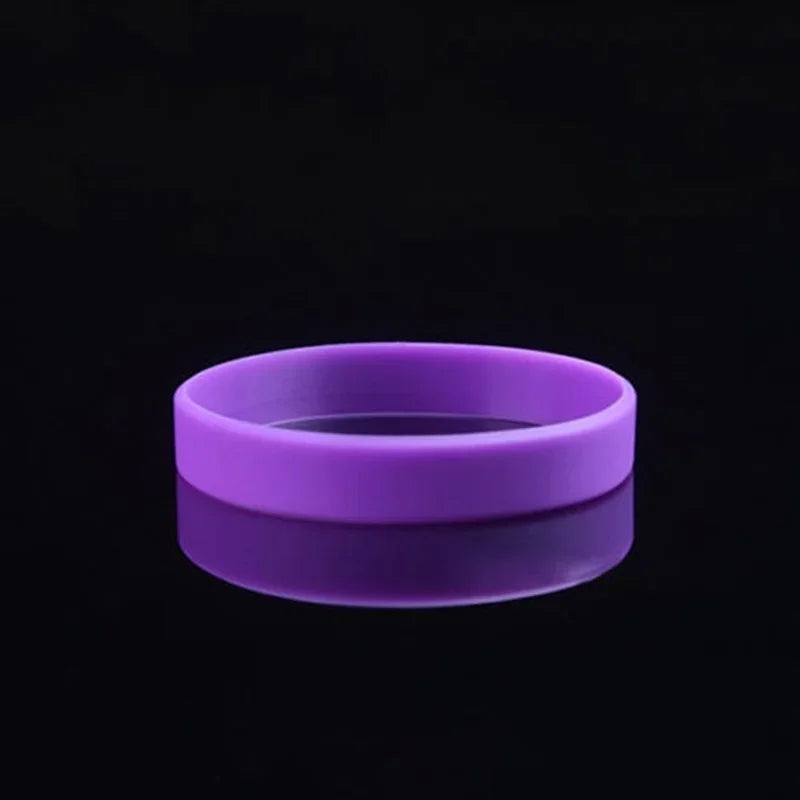 5-Pack Glow Silicone Sports Wristbands – Basketball Bracelet Set Silicone Wristband Set Axl