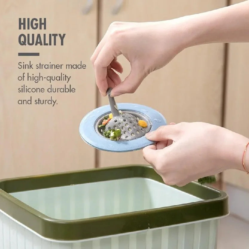 Silicone Sink Strainer – Anti-Clog Hair & Drain Filter Sink Drain Strainer Axl