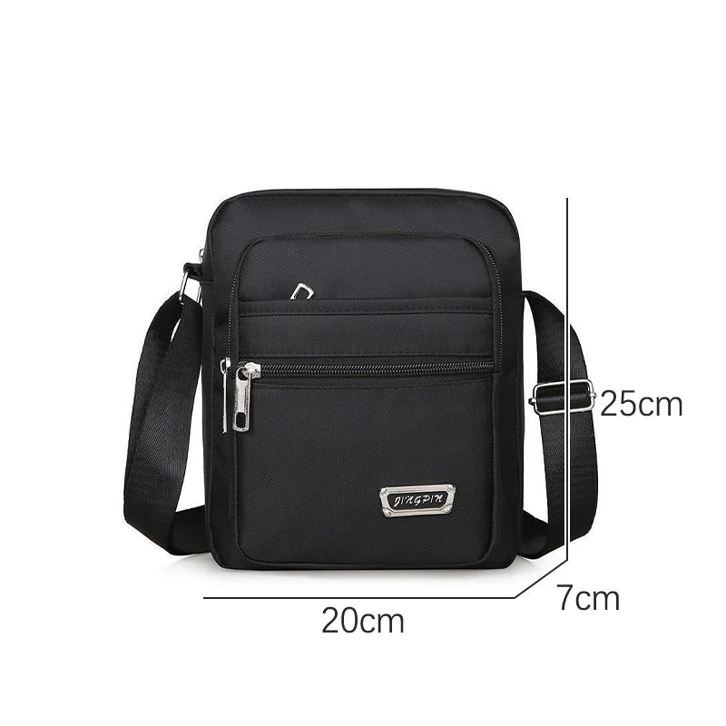 Waterproof Nylon Crossbody Sling Bag for Men – Lightweight Crossbody Sling Bag Axl