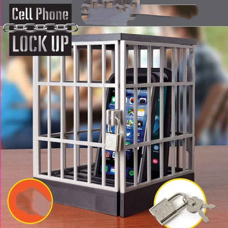 Phone Jail Lock Box – Locking Cell Phone Storage Cage Phone Lock Box Axl