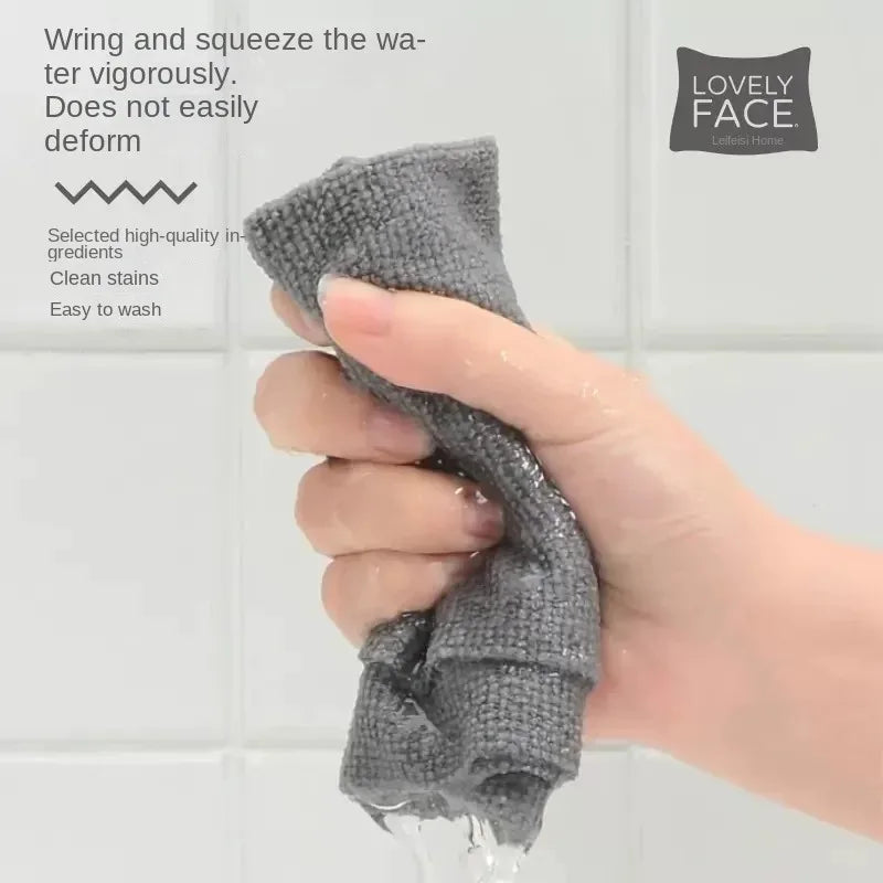 20-Sheet Microfiber Dishcloth Roll – Double-Sided Kitchen Cloth Microfiber Cleaning Cloth Axl