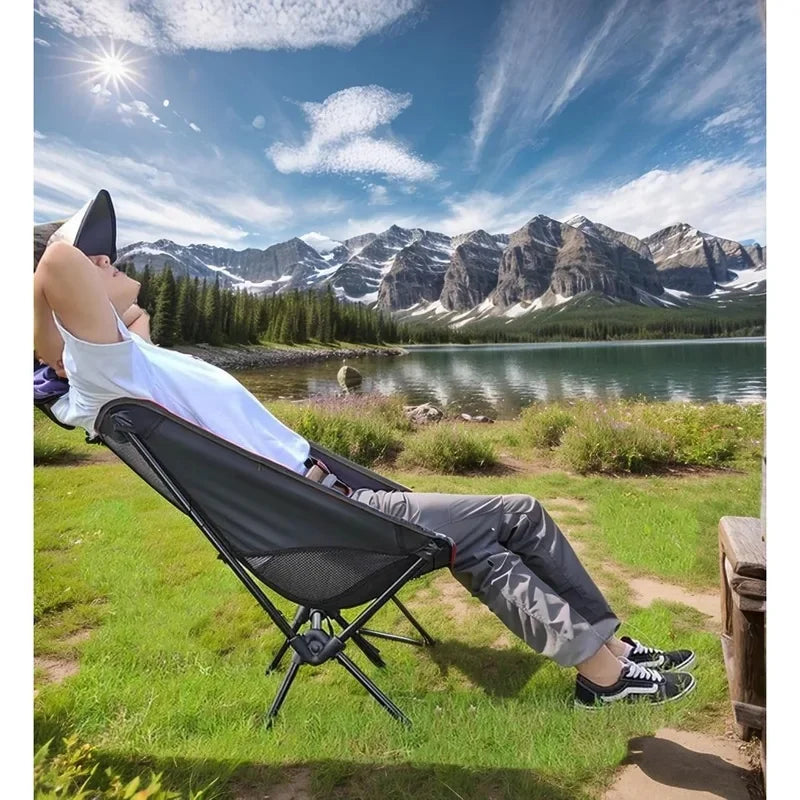 Portable Folding Camping Chair with Carry Bag | Outdoor Seat Folding Camping Chair Axl