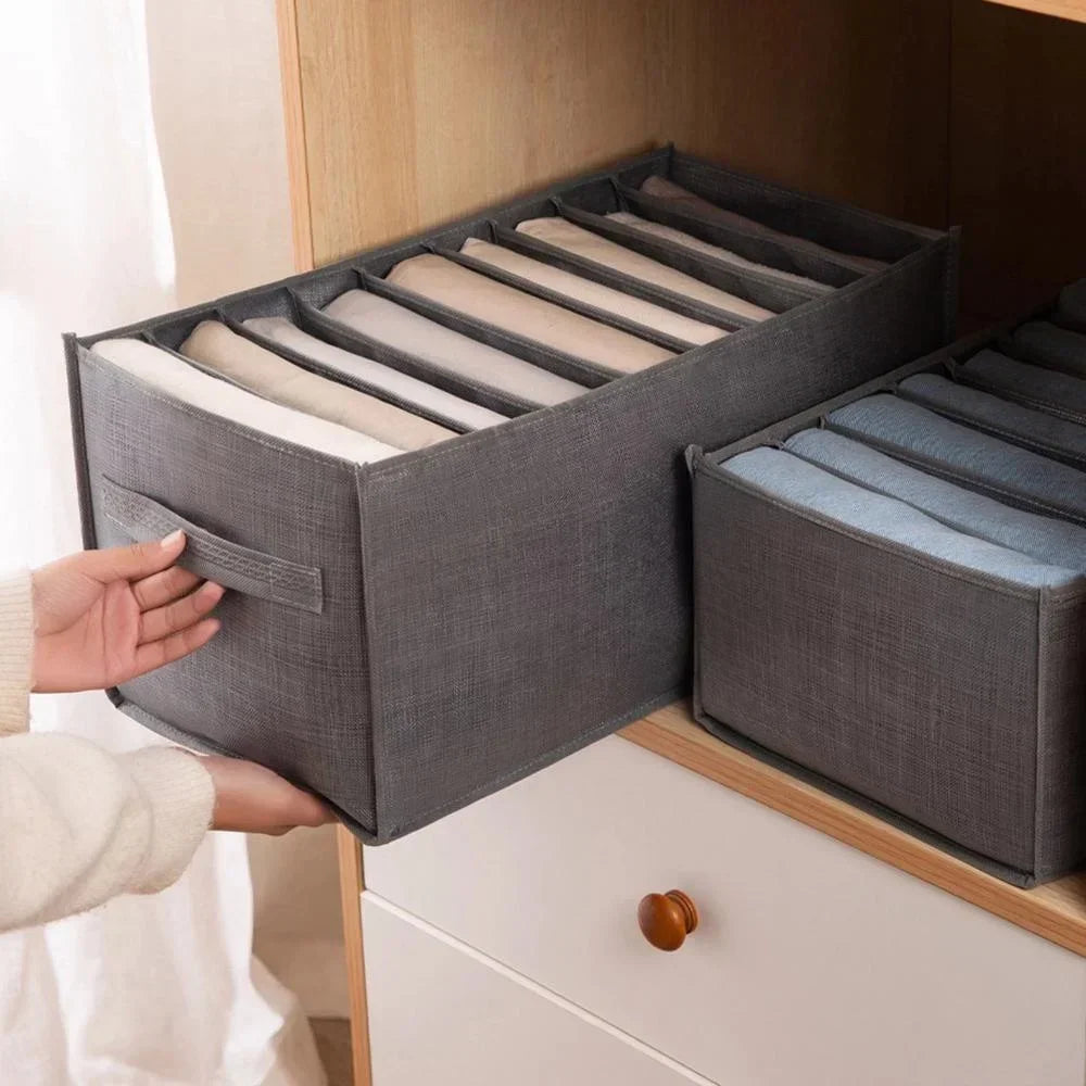 Foldable Drawer Organizer Boxes – Clothes, Socks & Bra Storage Clothing Storage Organizer Axl