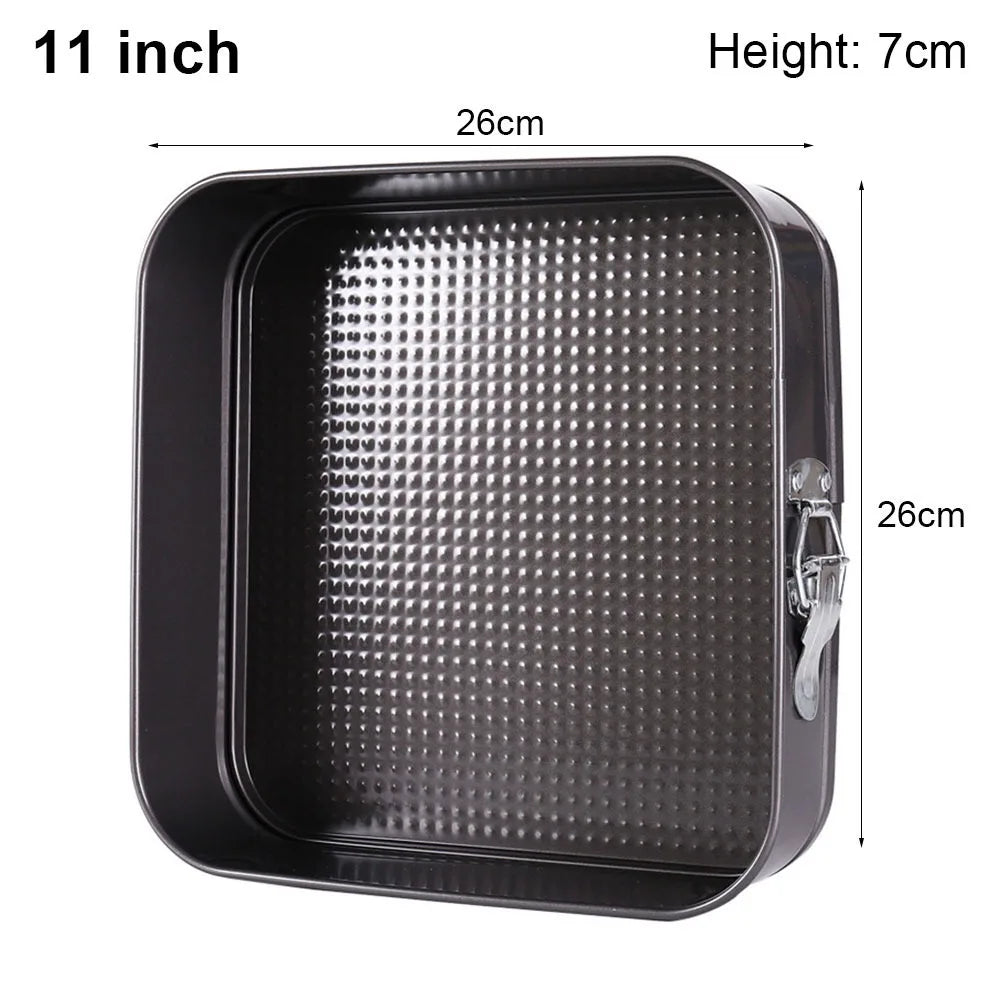 Carbon Steel Non-Stick Springform Cake Pan 7–12 Inch Springform Cake Pan Axl 11 inch