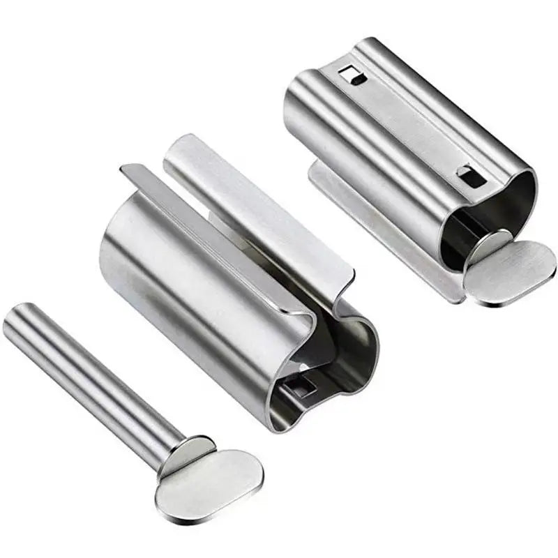 Stainless Steel Toothpaste Tube Squeezer Roller & Holder Stand Tube Squeezer Holder Axl