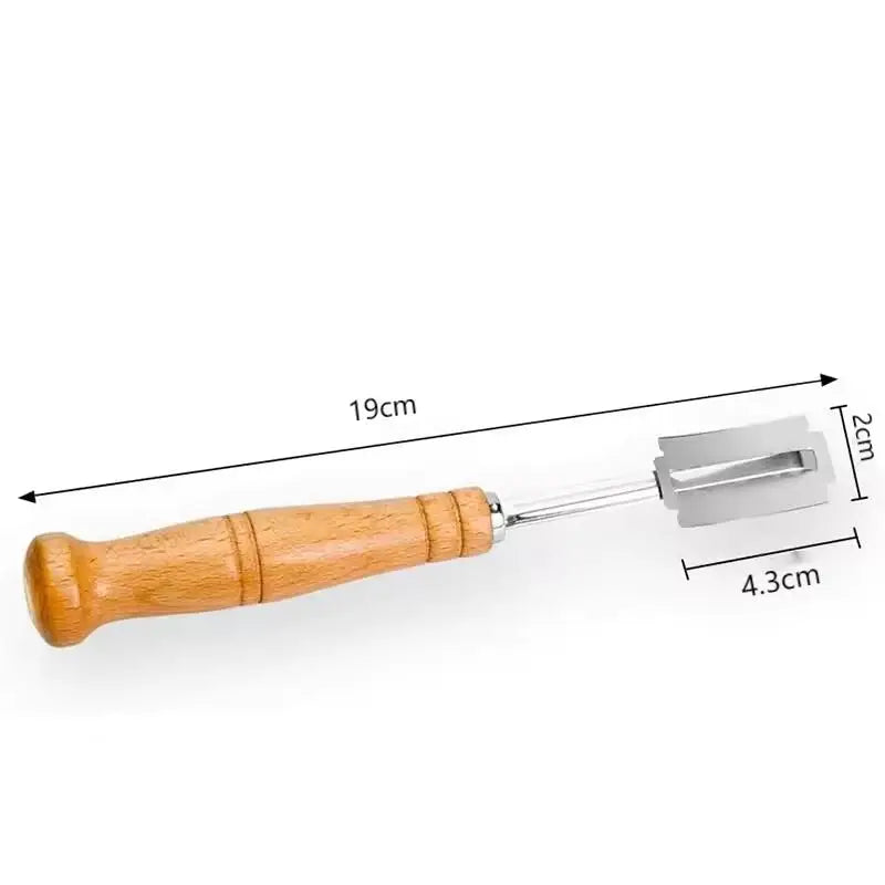 Bread Lame Set – Stainless Steel Scorer & 5 Blades Bread Scoring Tool Axl