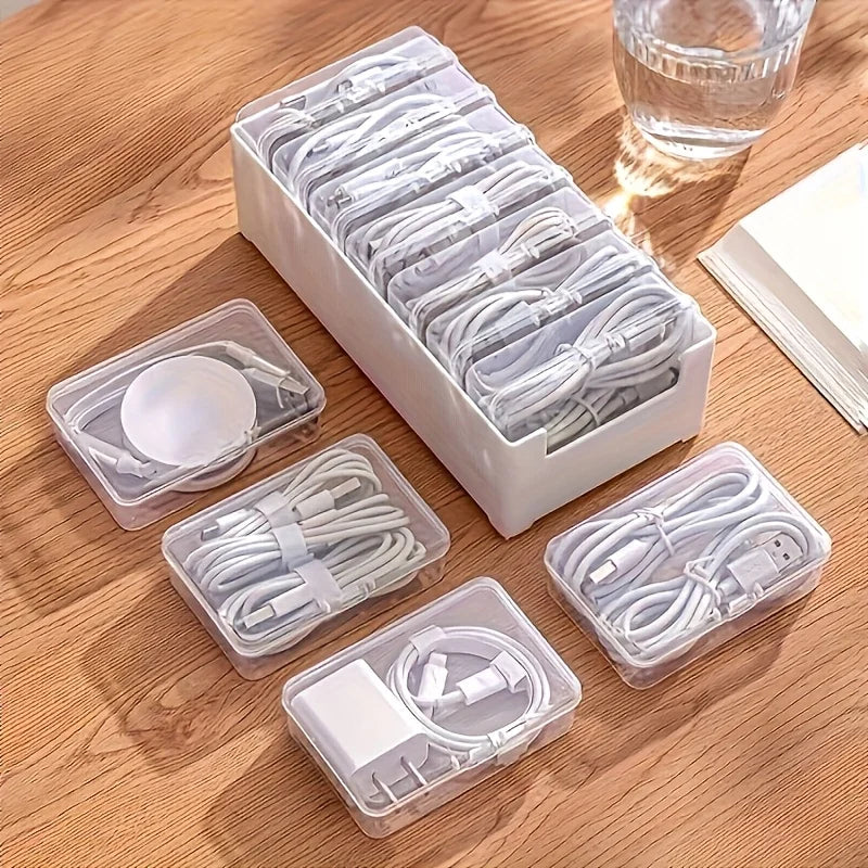 Cable Organizer Box – Desktop & Drawer Storage Organizer Desktop Storage Organizer Axl