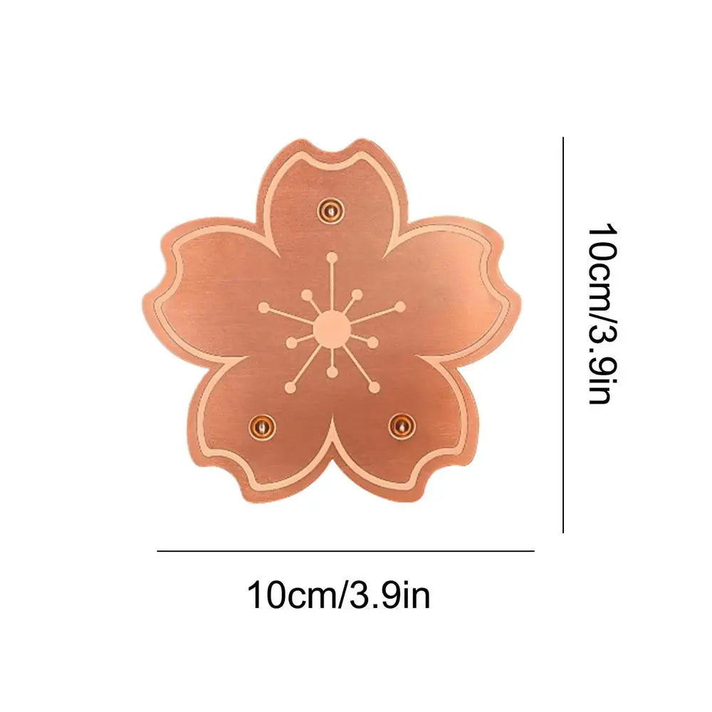 Copper Bird Bath Cleaning Disk – All-Season Algae Reducer Bird Bath Accessory Axl As show
