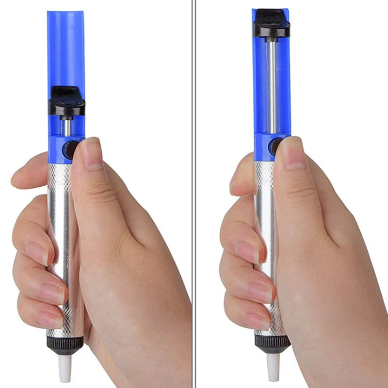 Desoldering Suction Pump – Aluminum Solder Removal Vacuum Tool Desoldering Pump Axl