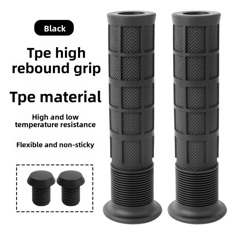TPE Camo Bike Handlebar Grips – Anti-Slip & Shock-Absorbing Bike Handlebar Grips Axl